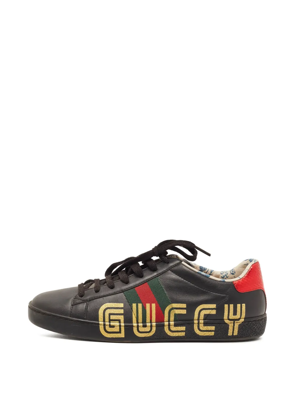 Gucci Pre-Owned New Ace Web sneakers - Nero