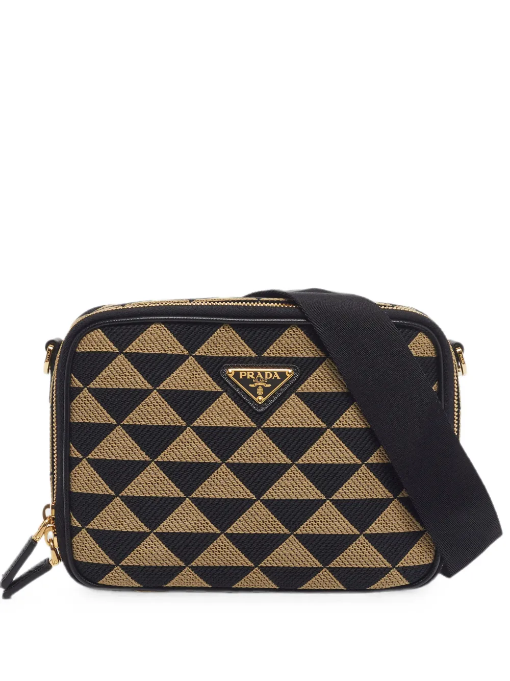 Prada Pre-Owned シンボル ショルダーバッグ | ブラック | Image 1