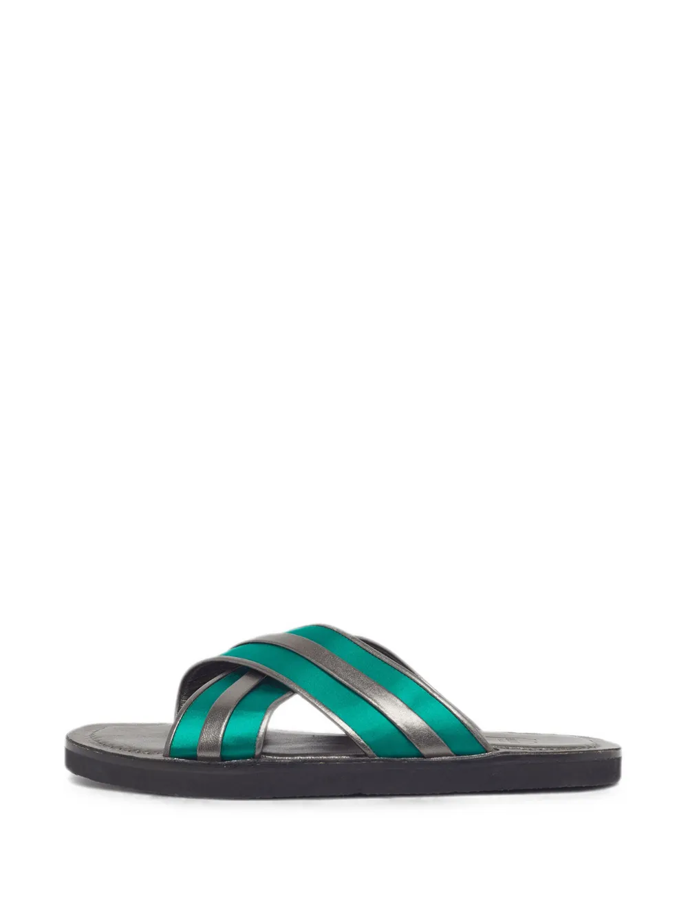 Pre-owned Malone Souliers Gabriel Sandals In Gray