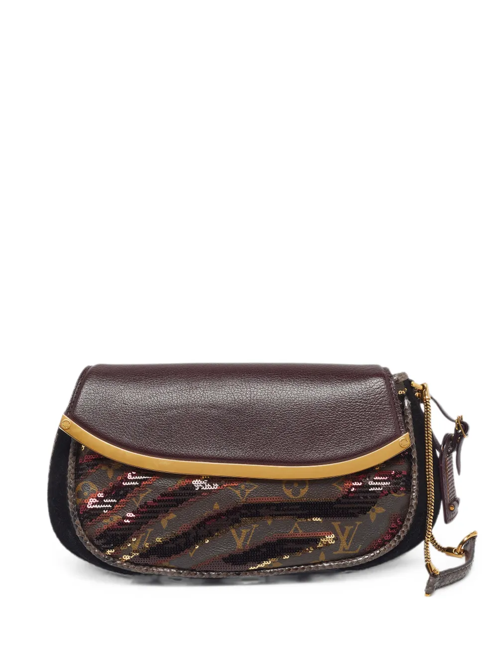 Louis Vuitton Pre-Owned 2011 Sauvage Tigre clutch bag - Marrone