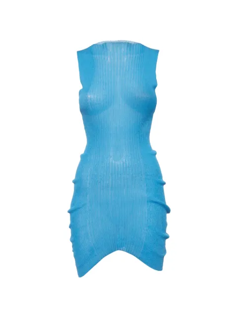 Bottega Veneta Pre-Owned 2020 ribbed-knit sleeveless dress