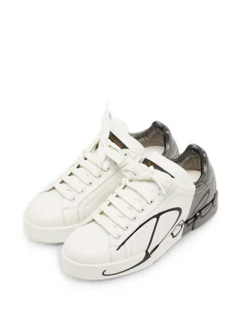 Dolce & Gabbana Pre-Owned Portofino lace-up sneakers