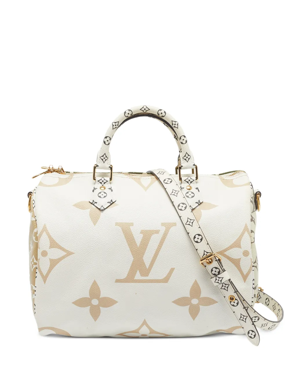 Louis Vuitton Pre-Owned 30 Speedy Bandouliere tote bag - Bianco