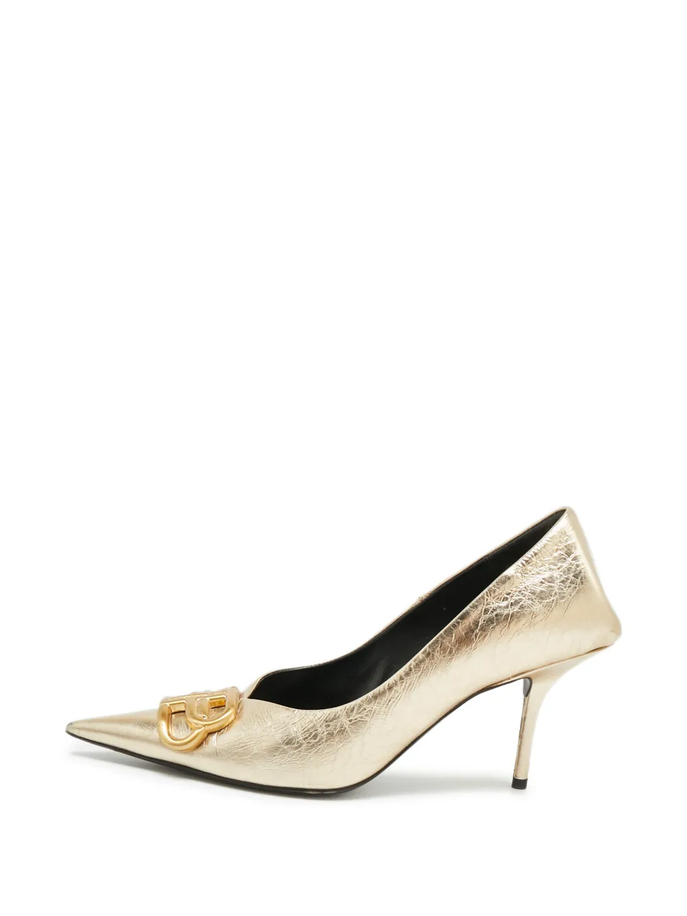Balenciaga Pre-Owned Pumps Square Knife - Oro
