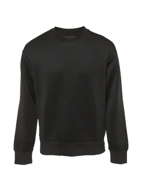 Emporio Armani Pre-Owned logo-embroidered sweatshirt