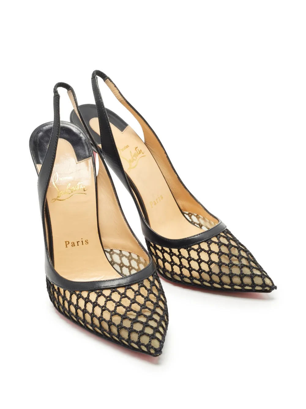 Christian Louboutin Pre-Owned Miluna Slingback-Pumps - Schwarz