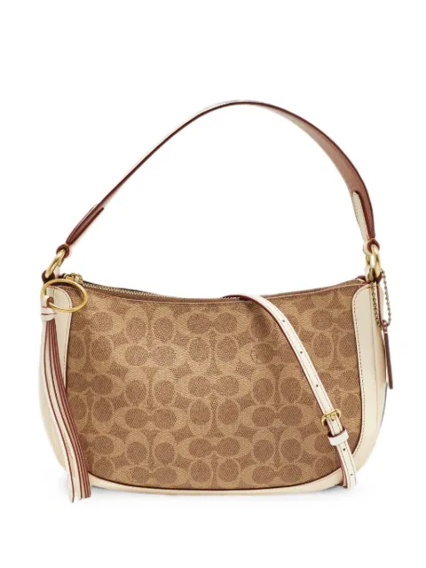 Coach Vintage Sutton Signature Monogram crossbody bag