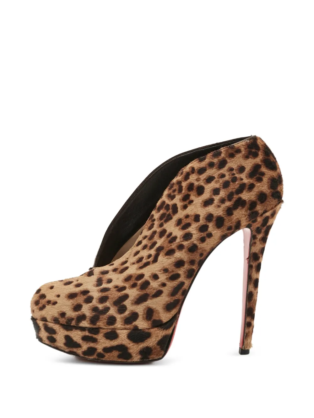 Christian Louboutin Pre-Owned Pumps mit Leopardenprint - Nude