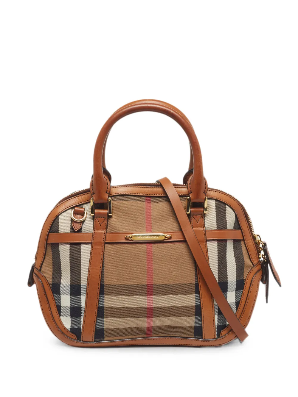 Burberry Pre-Owned Orchard House Check tote bag - Marrone