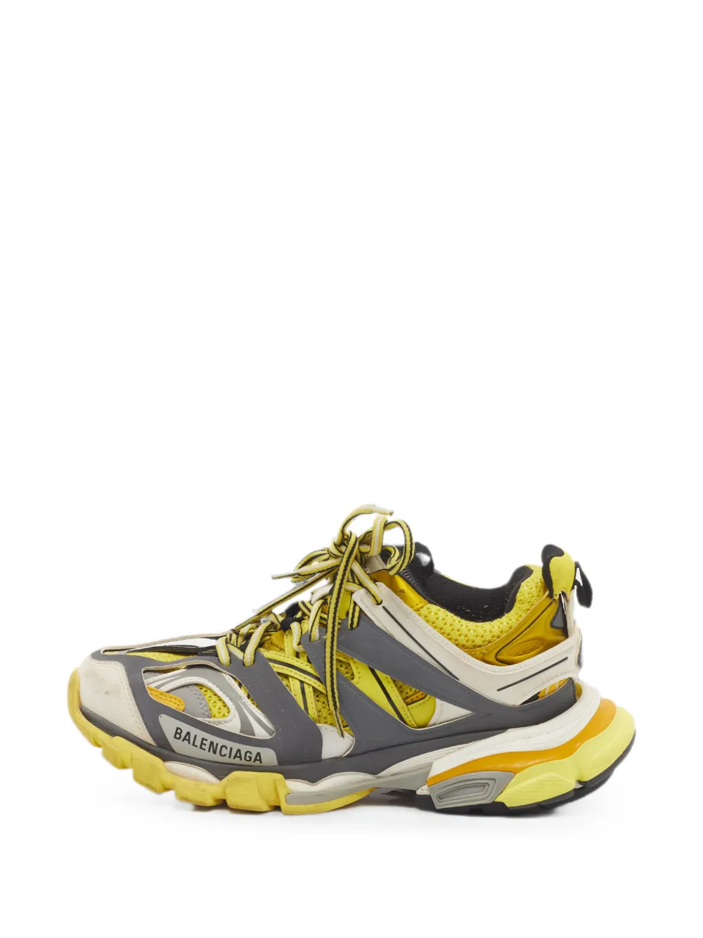 Balenciaga Pre-Owned Track mesh sneakers - Giallo