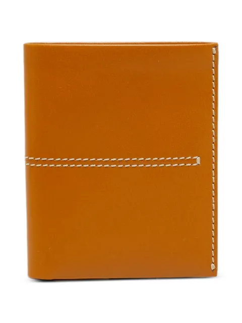 Tod's Vintage billetera plegable de piel
