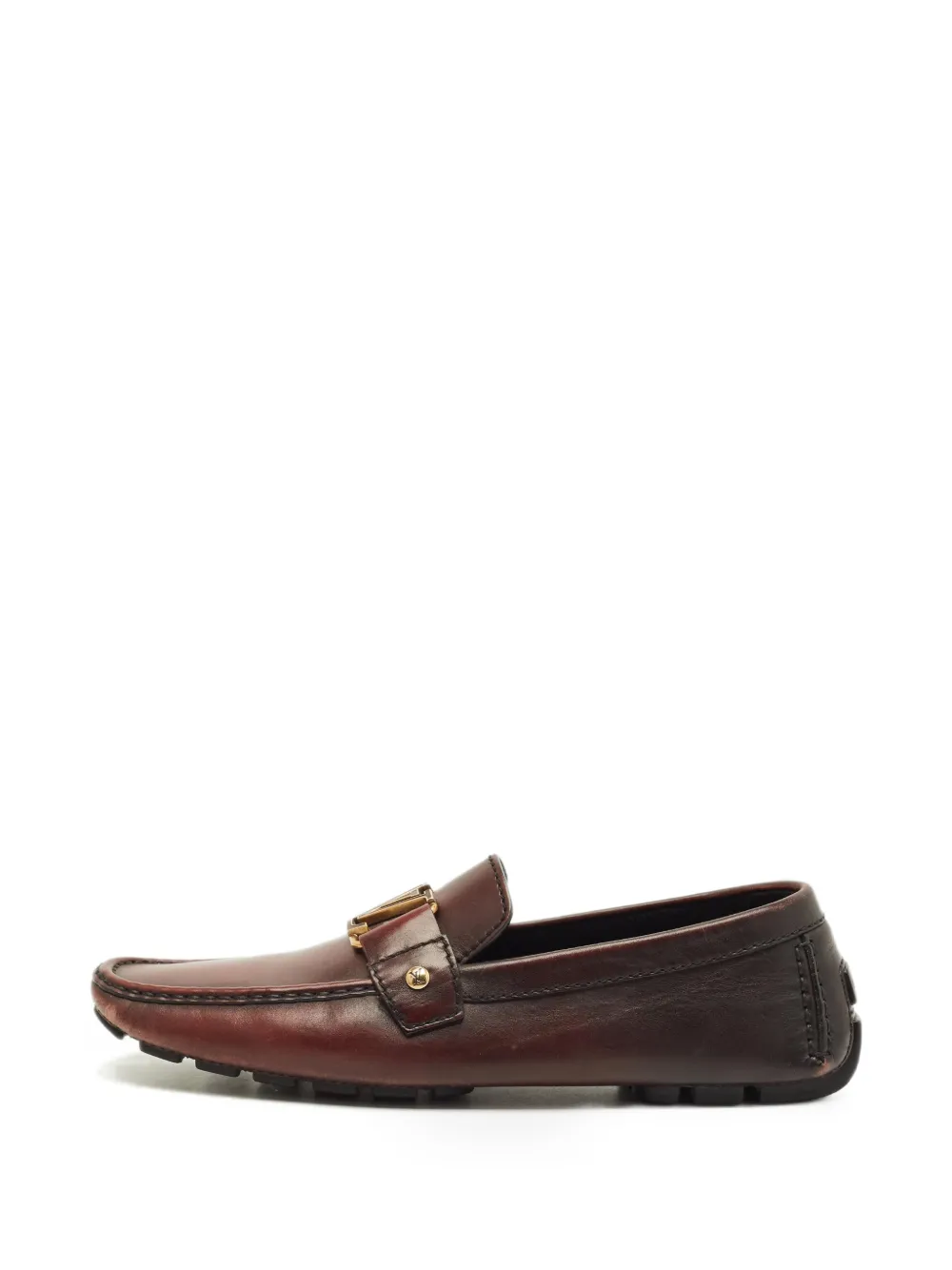Louis Vuitton Pre-Owned Monte Carlo loafers - Braun