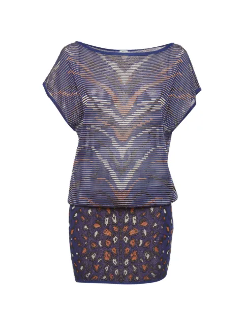 Missoni Pre-Owned patterned short-sleeve blouse