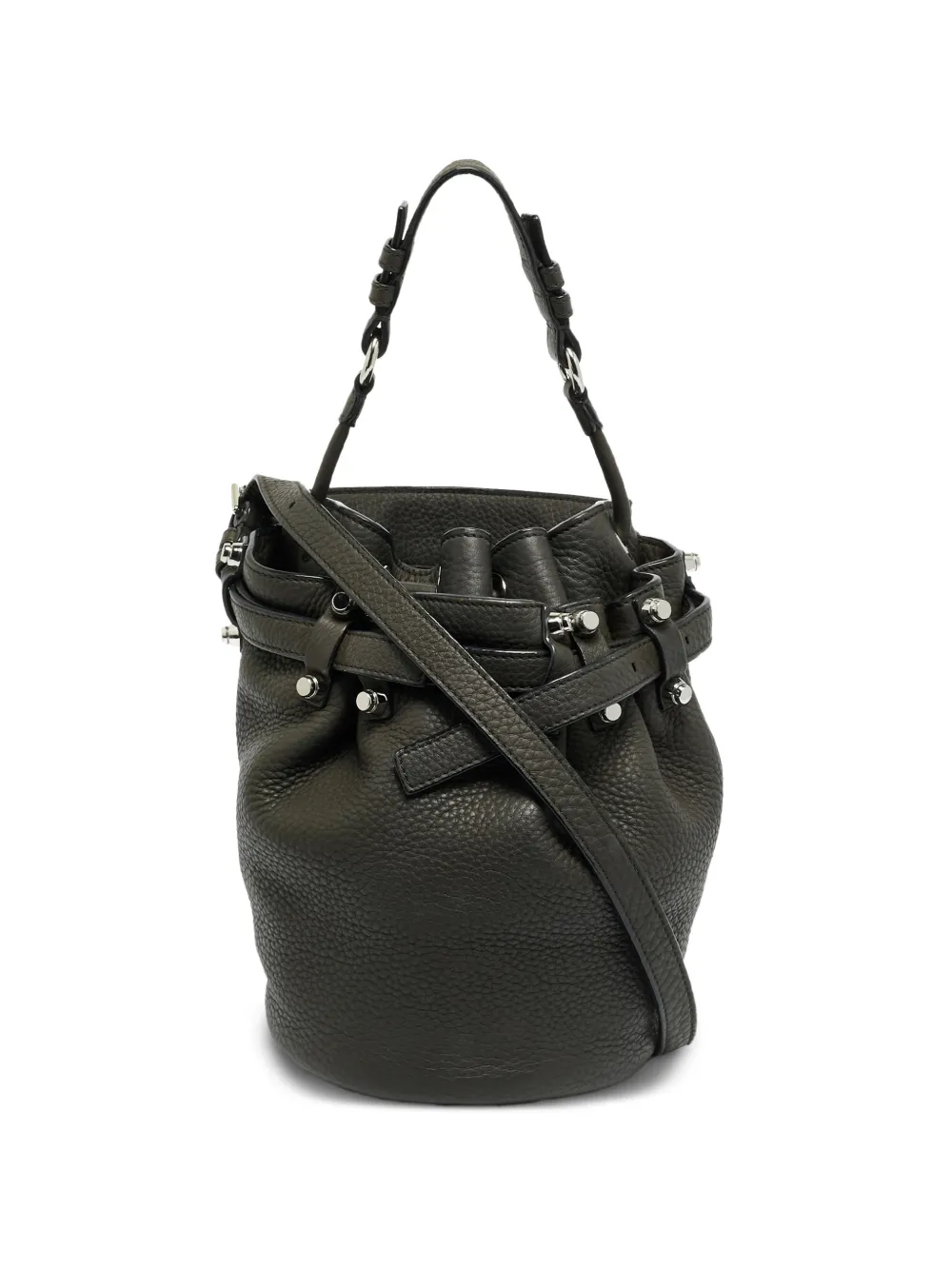 Alexander Wang Diego textured bucket bag - Verde