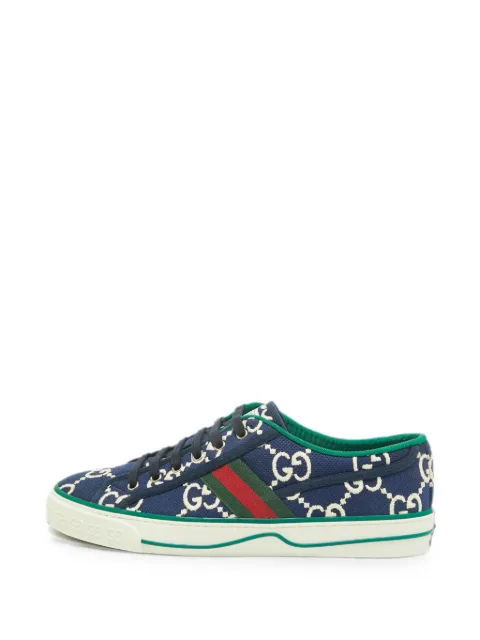 Gucci Pre-Owned Tennis 1977 GG jacquard sneakers