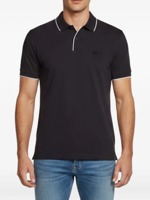Emporio Armani Pre-Owned piqué short-sleeve polo shirt
