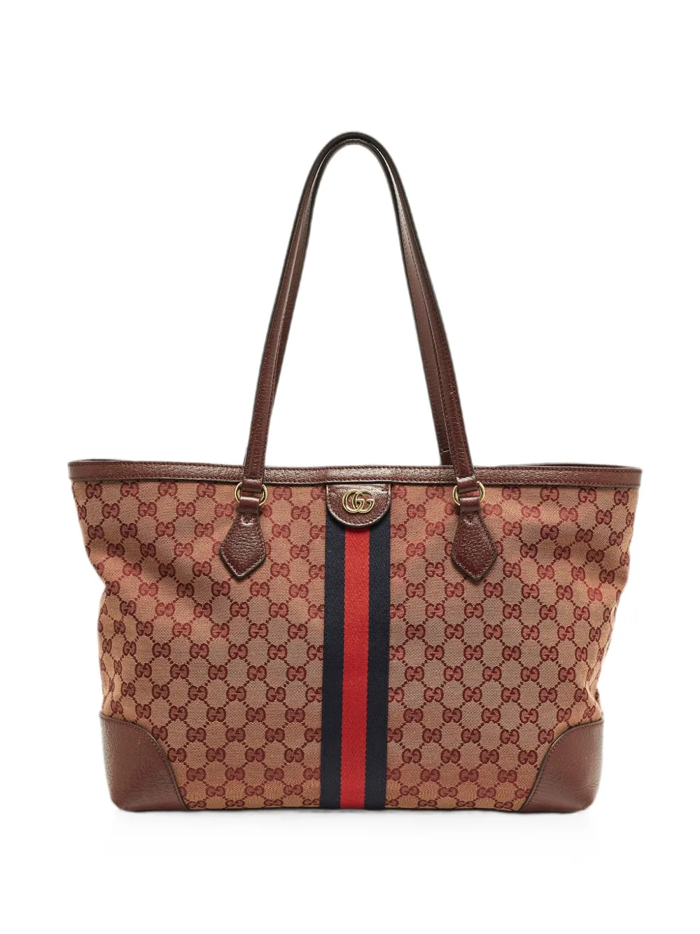 Gucci Pre-Owned Ophidia GG Supreme tote bag - Rosso