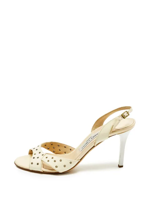Jimmy Choo Pre-Owned studded slingback sandals