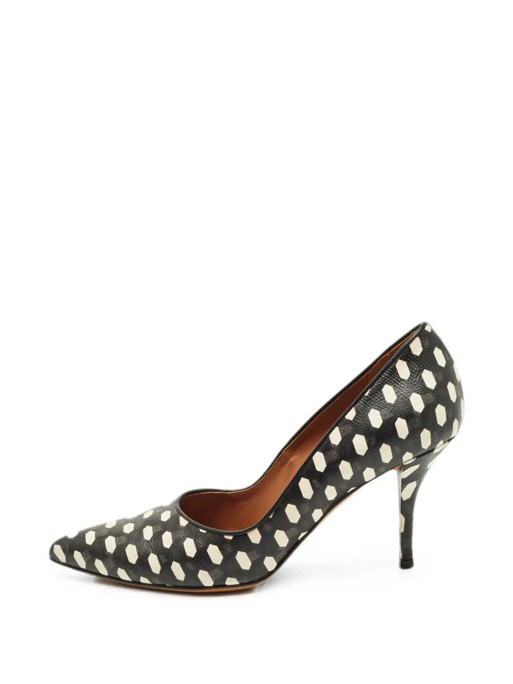 Givenchy Pre-Owned polka dot pointed-toe pumps - Nero