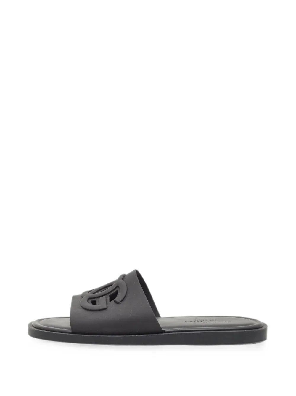 Dolce & Gabbana Pre-Owned DG logo slides - Nero