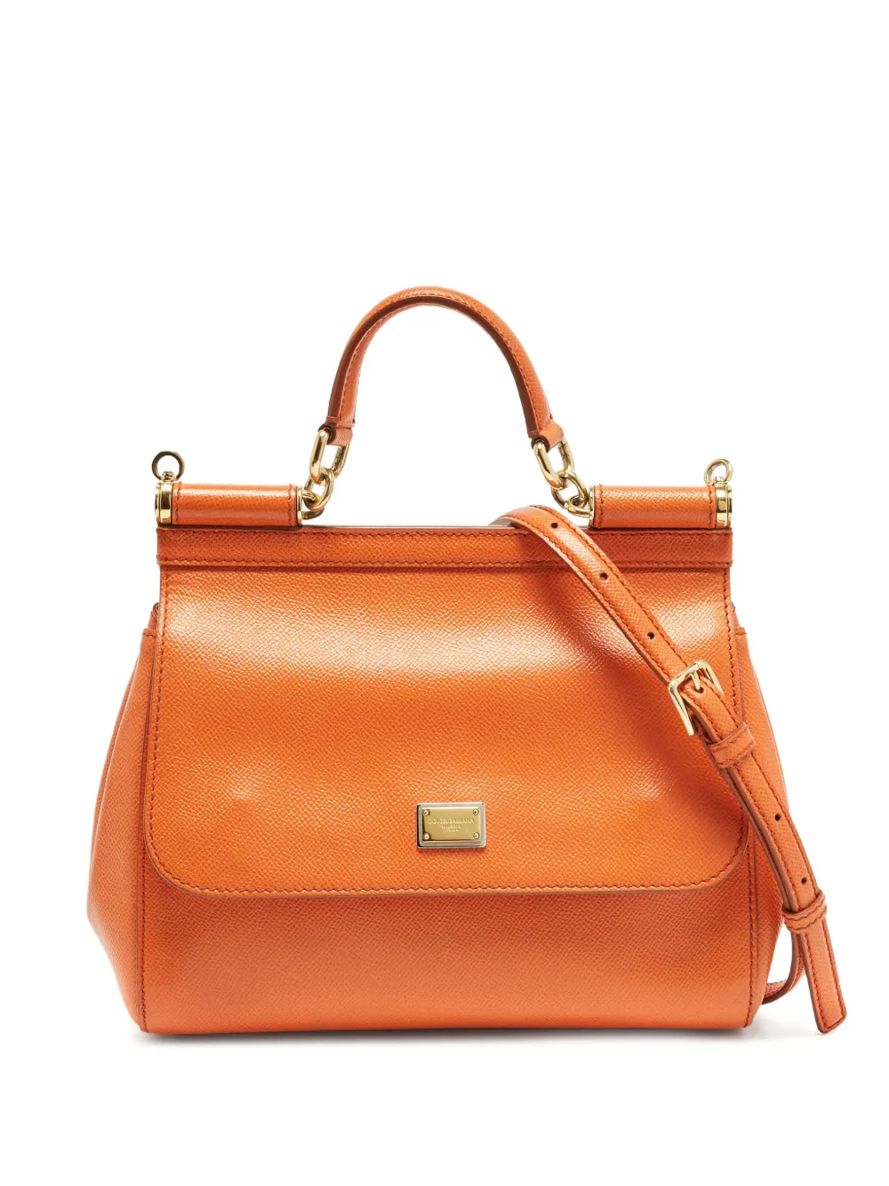 Dolce & Gabbana Pre-Owned medium Miss Sicily handbag - Arancione