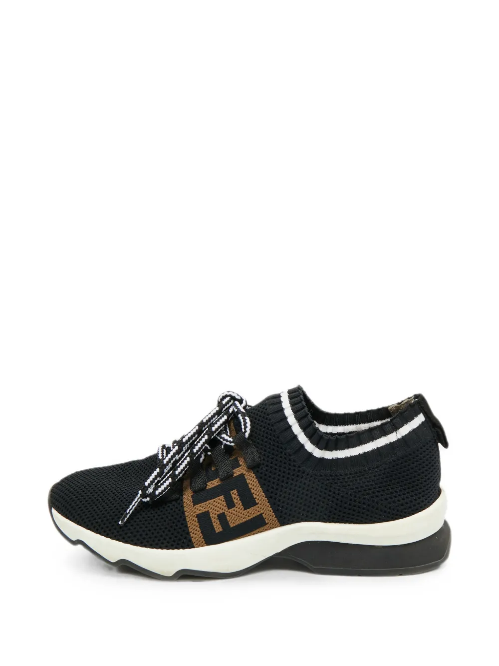 Fendi Pre-Owned Rockoko low-top sneakers - Nero