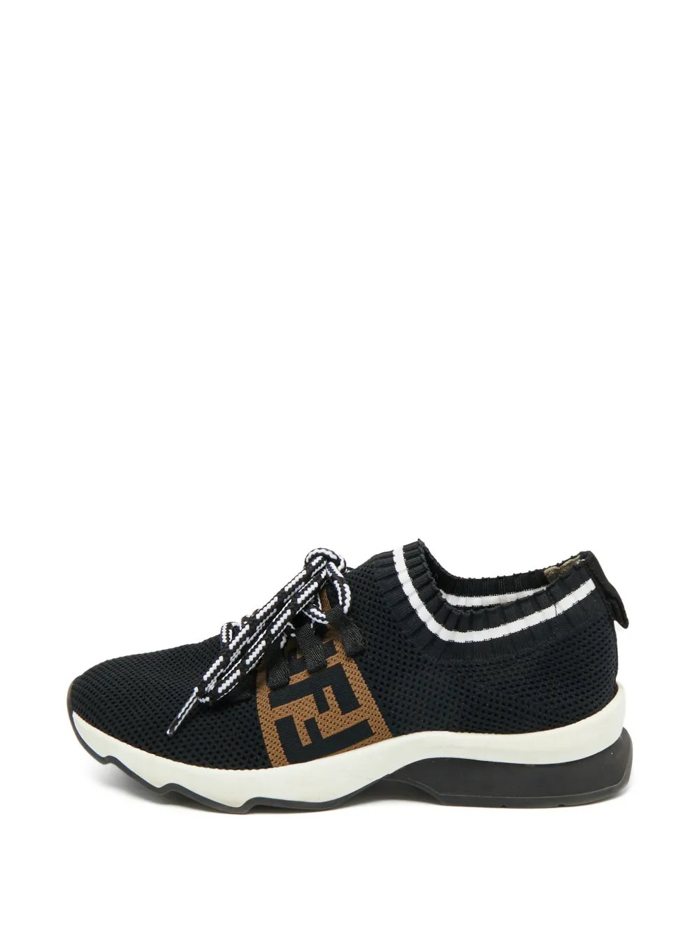 Fendi Pre-Owned Rockoko low-top sneakers - Schwarz