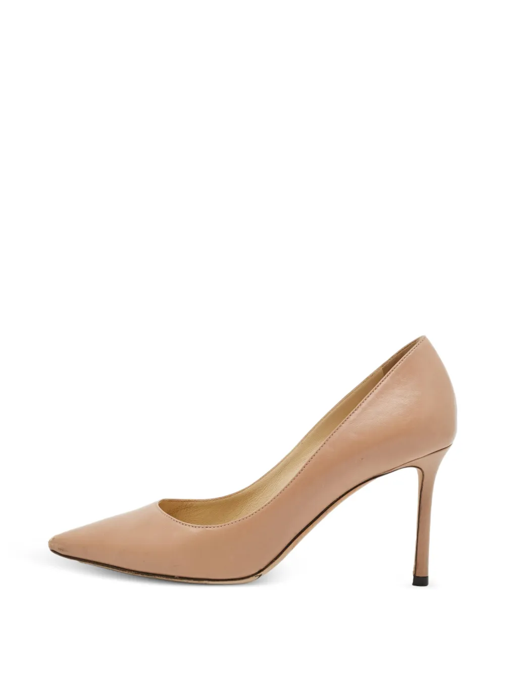 Jimmy Choo Pre-Owned Romy Pumps mit spitzer Kappe - Nude