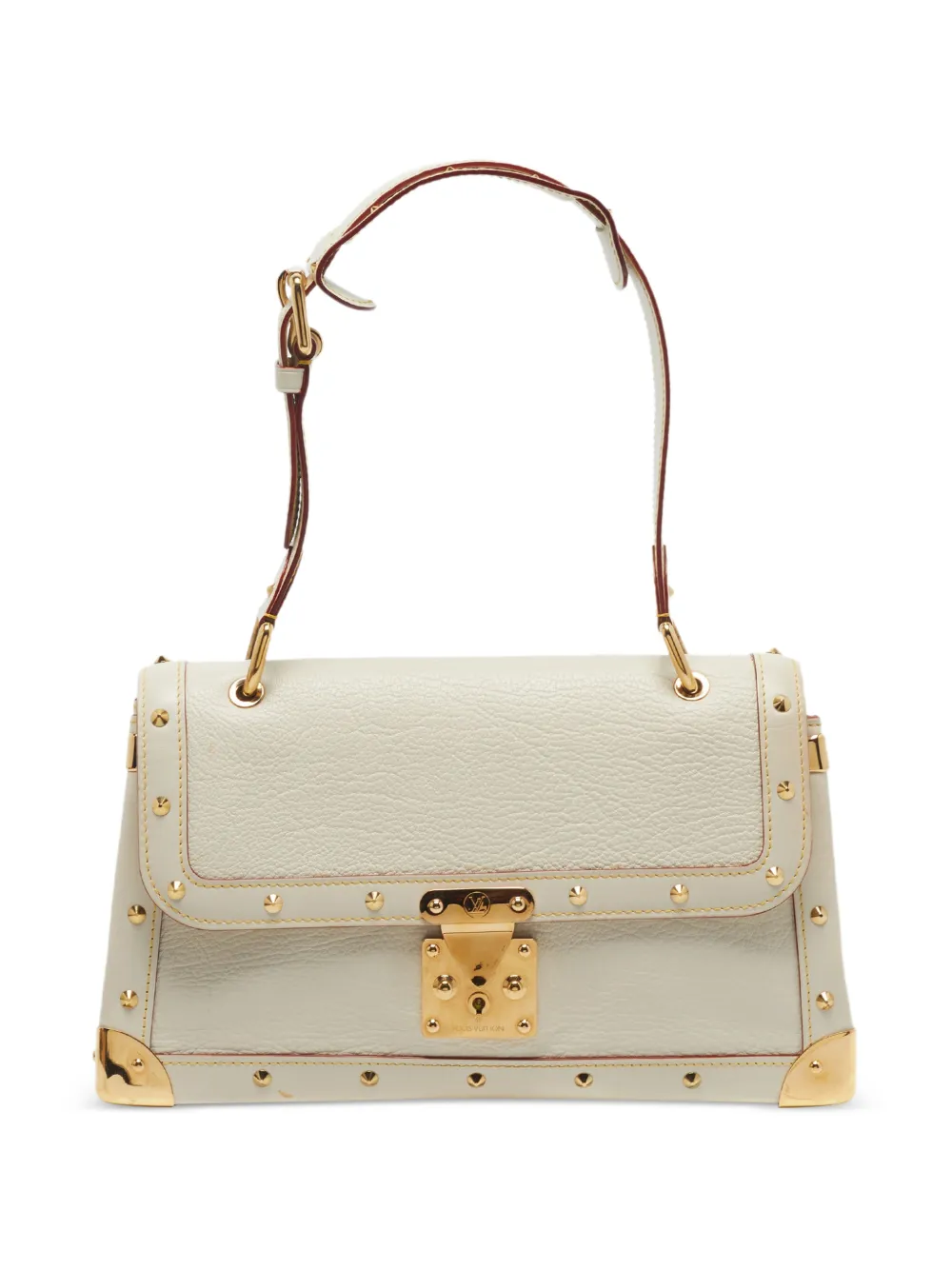 Louis Vuitton Pre-Owned Le Talentueux stud-detail shoulder bag - Weiß