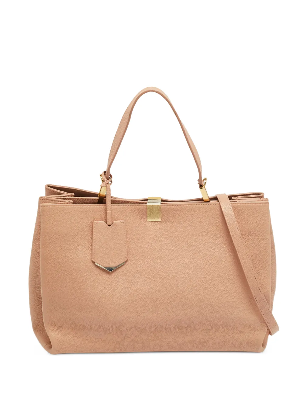 Balenciaga Pre-Owned 2016 Le Dix Cartable leather tote bag - Toni neutri