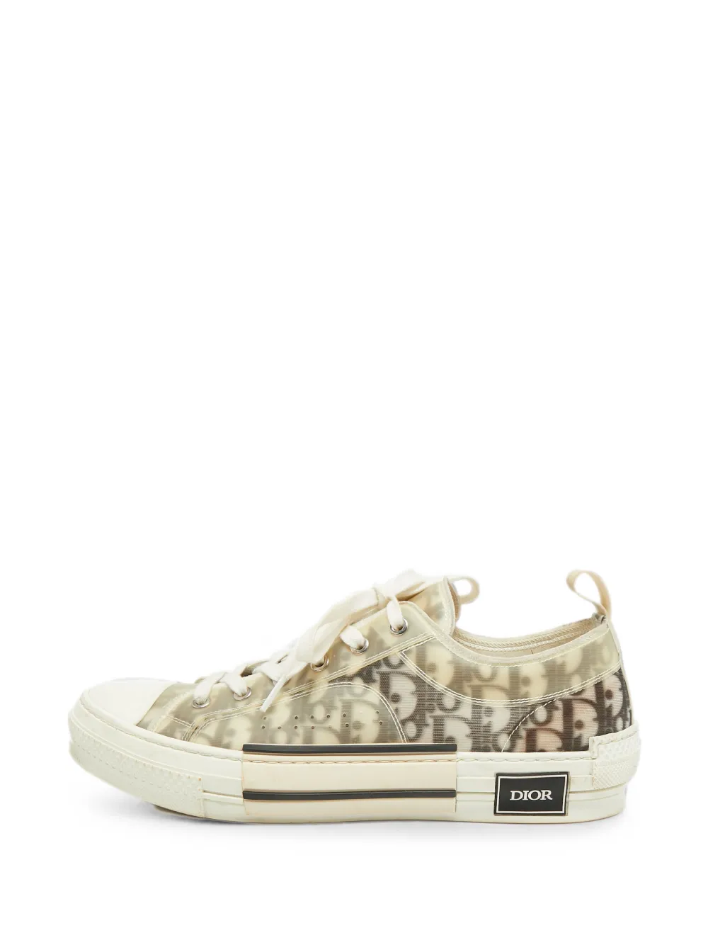 Christian Dior Pre-Owned B23 Oblique sneakers - White