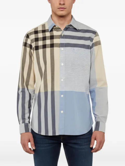 Burberry Pre-Owned checked-pattern shirt
