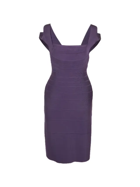 Hervé Léger Pre-Owned vestido sin mangas