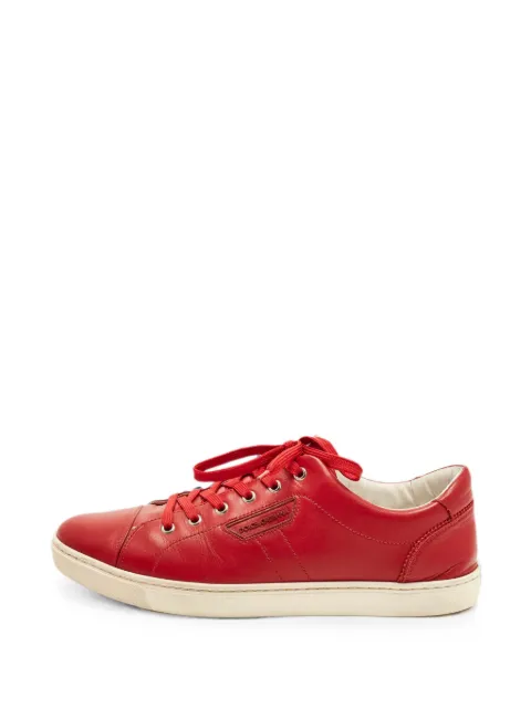 Dolce & Gabbana Pre-Owned  leather low-top sneakers