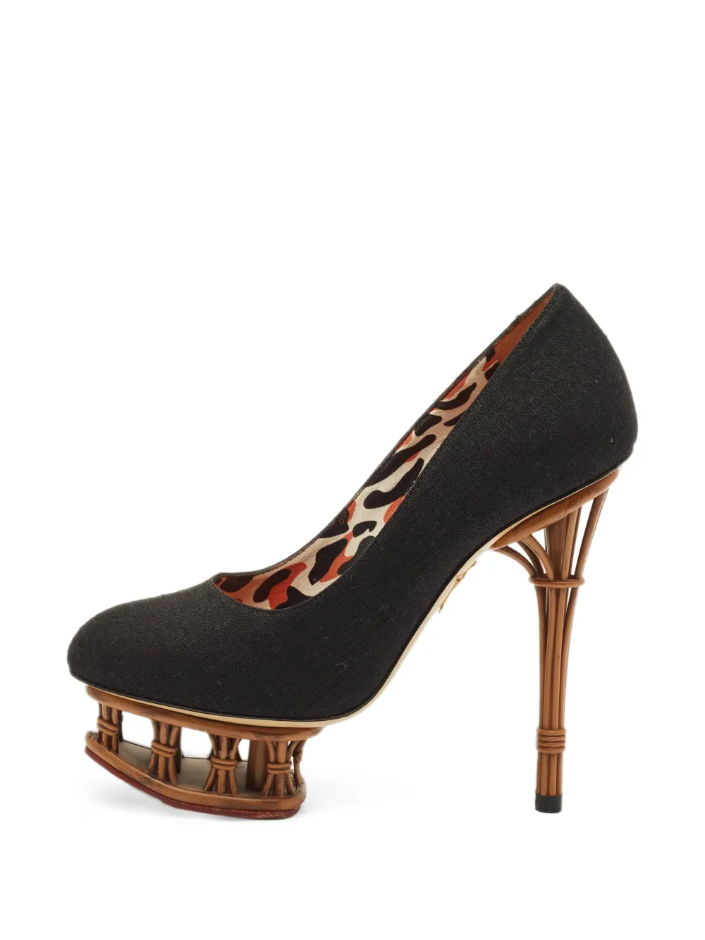 Charlotte Olympia Dolly platform pumps - Nero