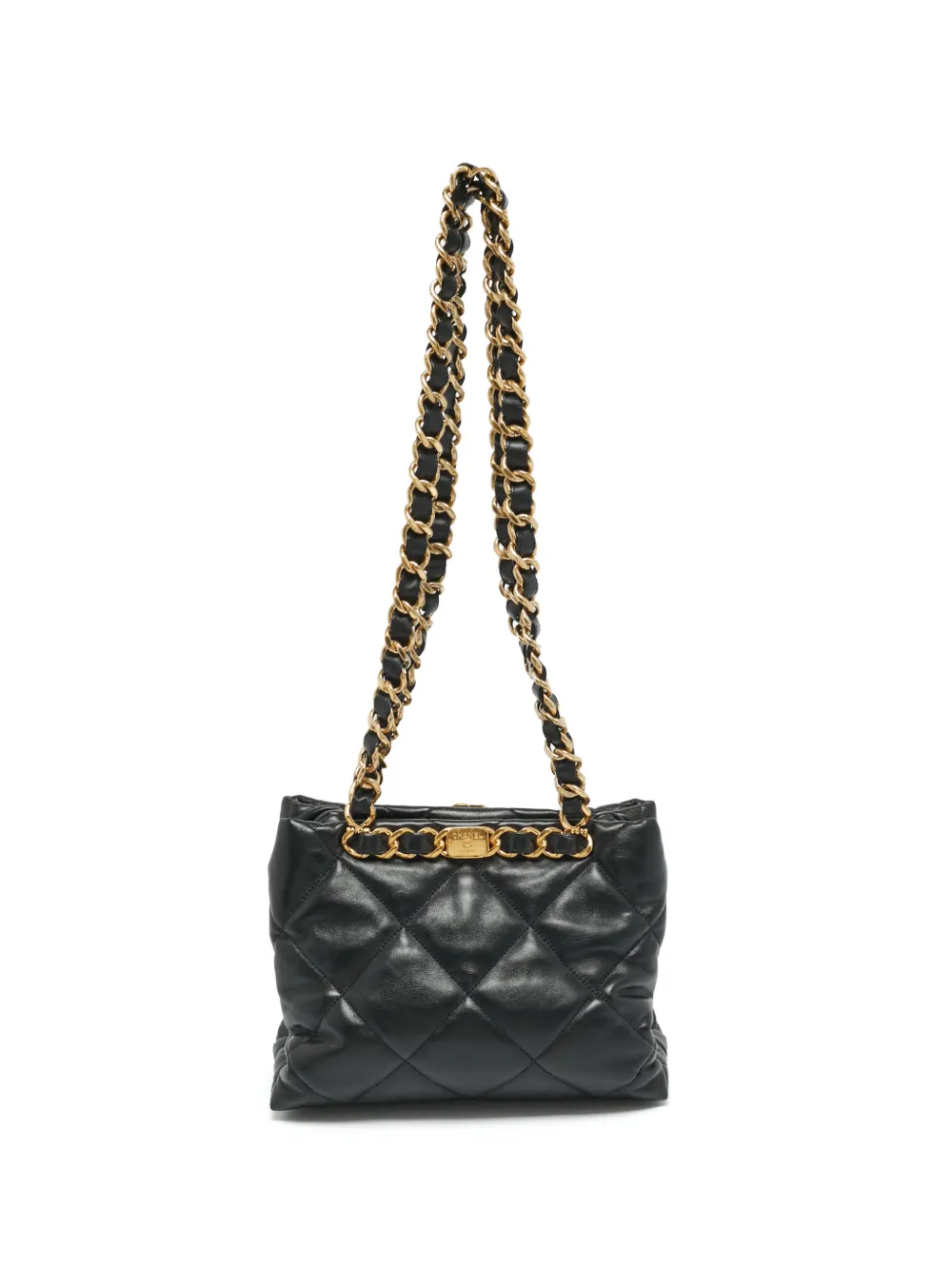 CHANEL Pre-Owned small CC quilted leather shoulder bag - Nero