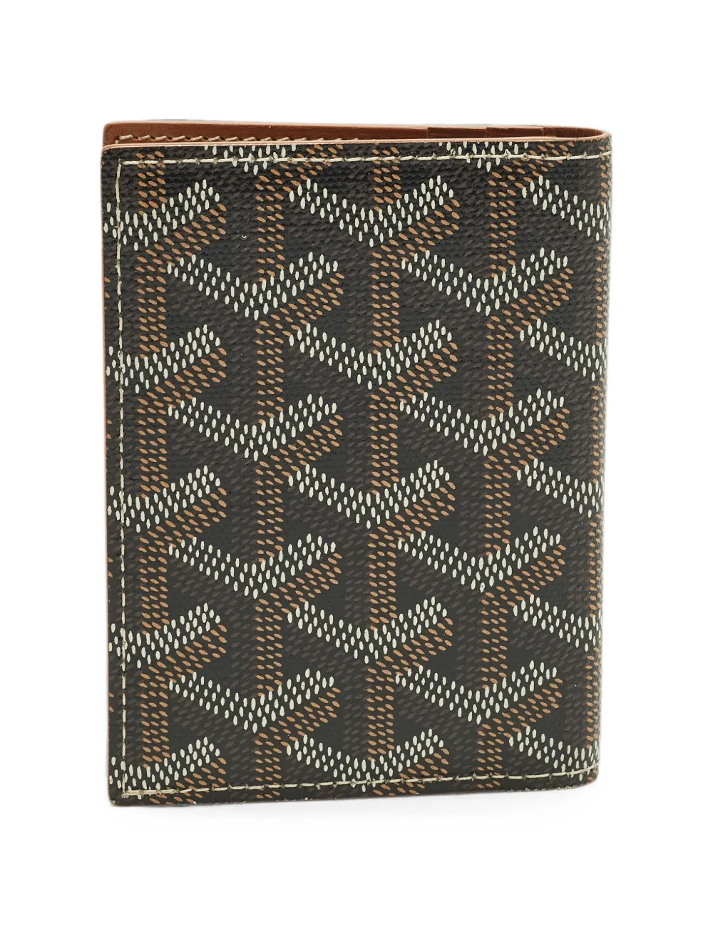 Goyard Pre-Owned Saint Marc Goyardine card holder - Marrone