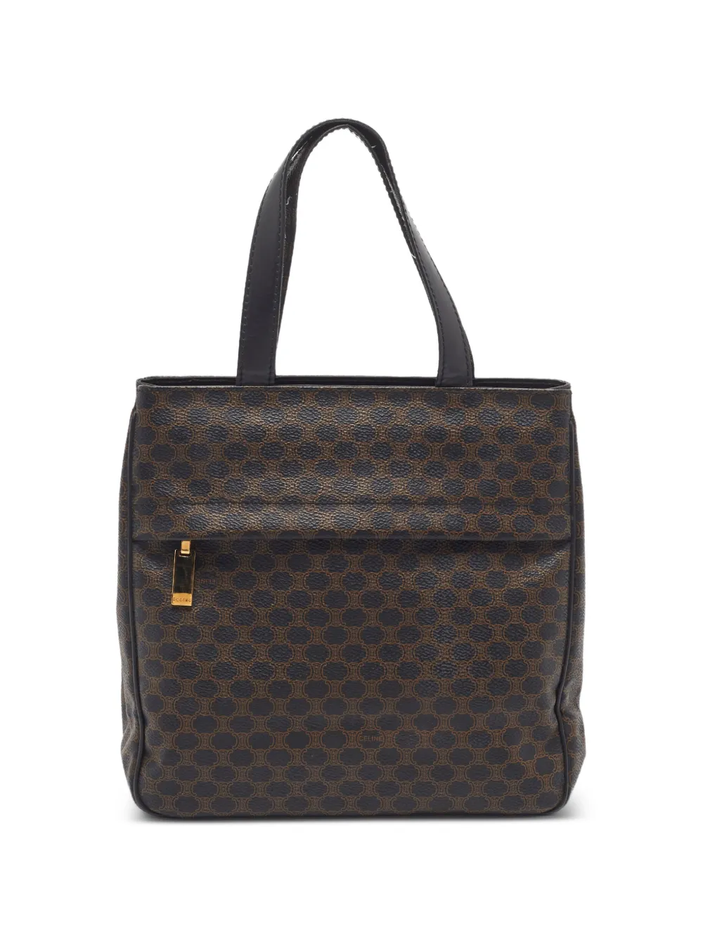 Celine Pre-Owned Borsa tote Macadam - Marrone