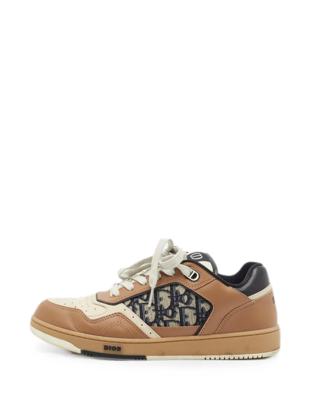 Christian Dior Pre-Owned B27 panelled sneakers - Braun