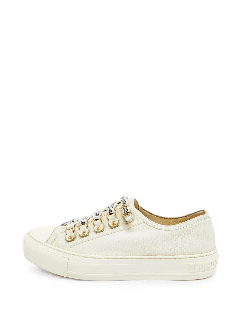 Christian Dior Pre-Owned Walk'n'Dior Sneakers - Nude