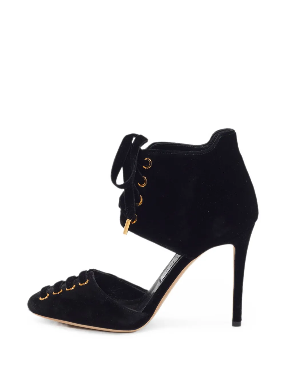 Jimmy Choo Pre-Owned Mari lace-up heeled pumps - Nero