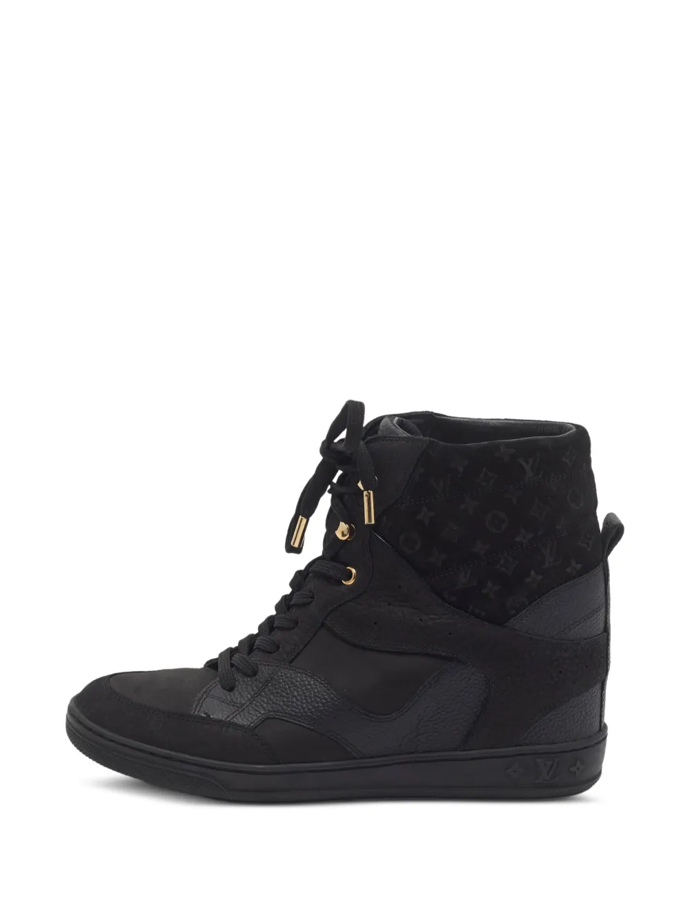 Louis Vuitton Pre-Owned Millenium Monogram low-top sneakers - Nero