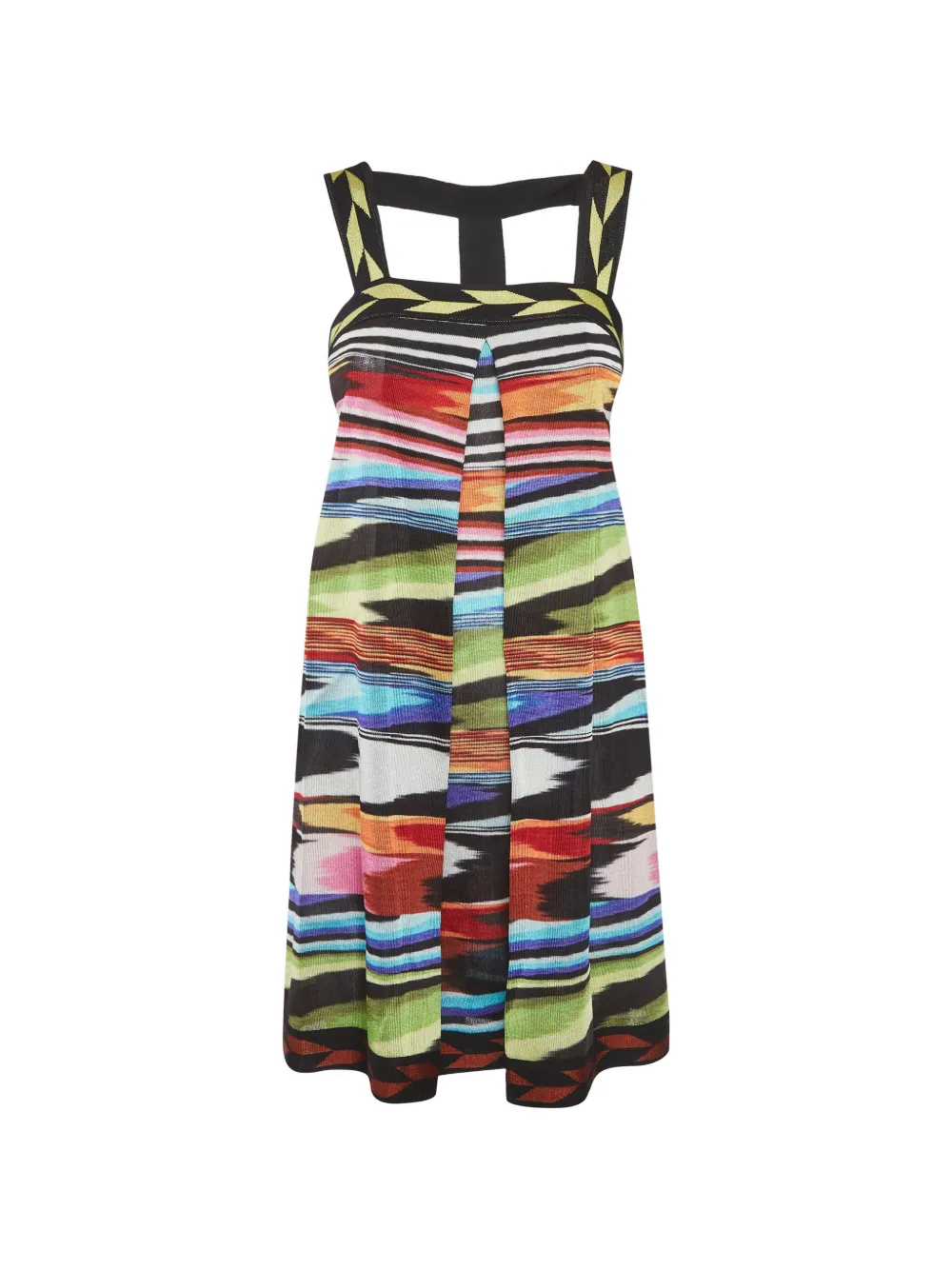Missoni Pre-Owned multicolour-stripe mini dress - Nero