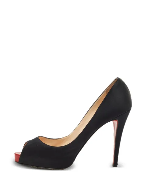 Christian Louboutin Pre-Owned Very Prive peep-toe pumps