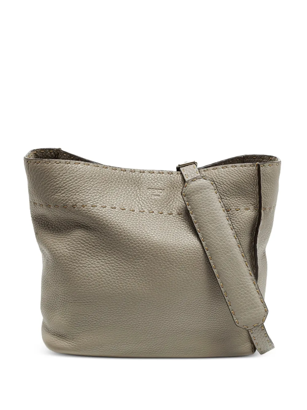Fendi Pre-Owned 2013 Anna Selleria bucket bag - Grey