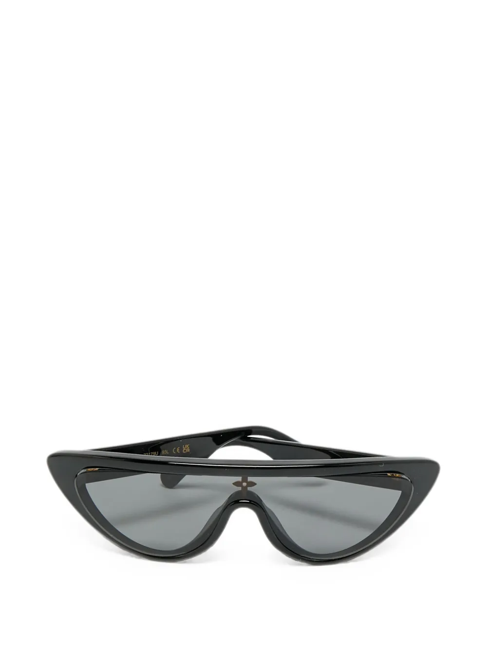 Louis Vuitton Pre-Owned Split cat-eye sunglasses - Schwarz