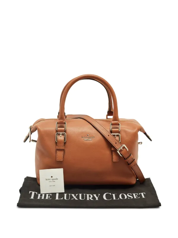 Kate Spade Cobble Hill Sami Satchel Bag | Brown | FARFETCH JO