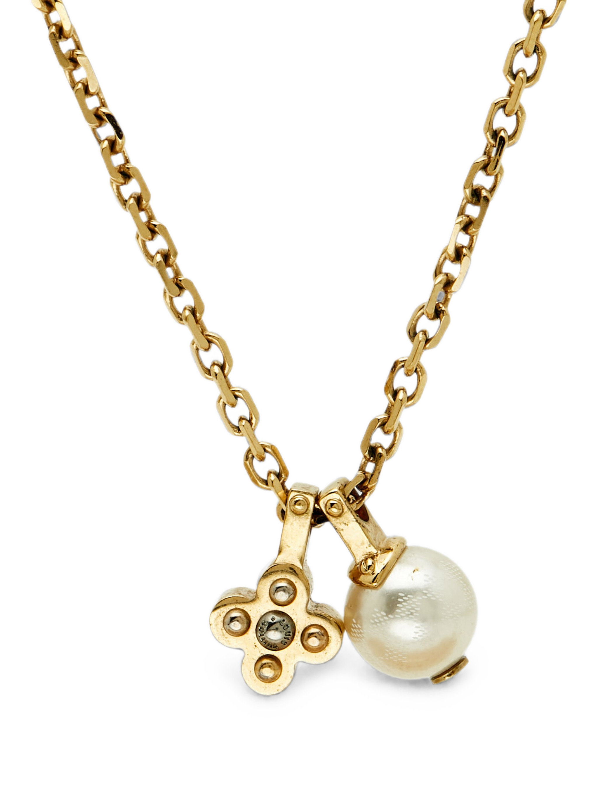 Monogram Flower necklace — Image 4