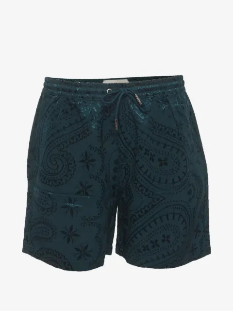 KITH paisley jacquard shorts