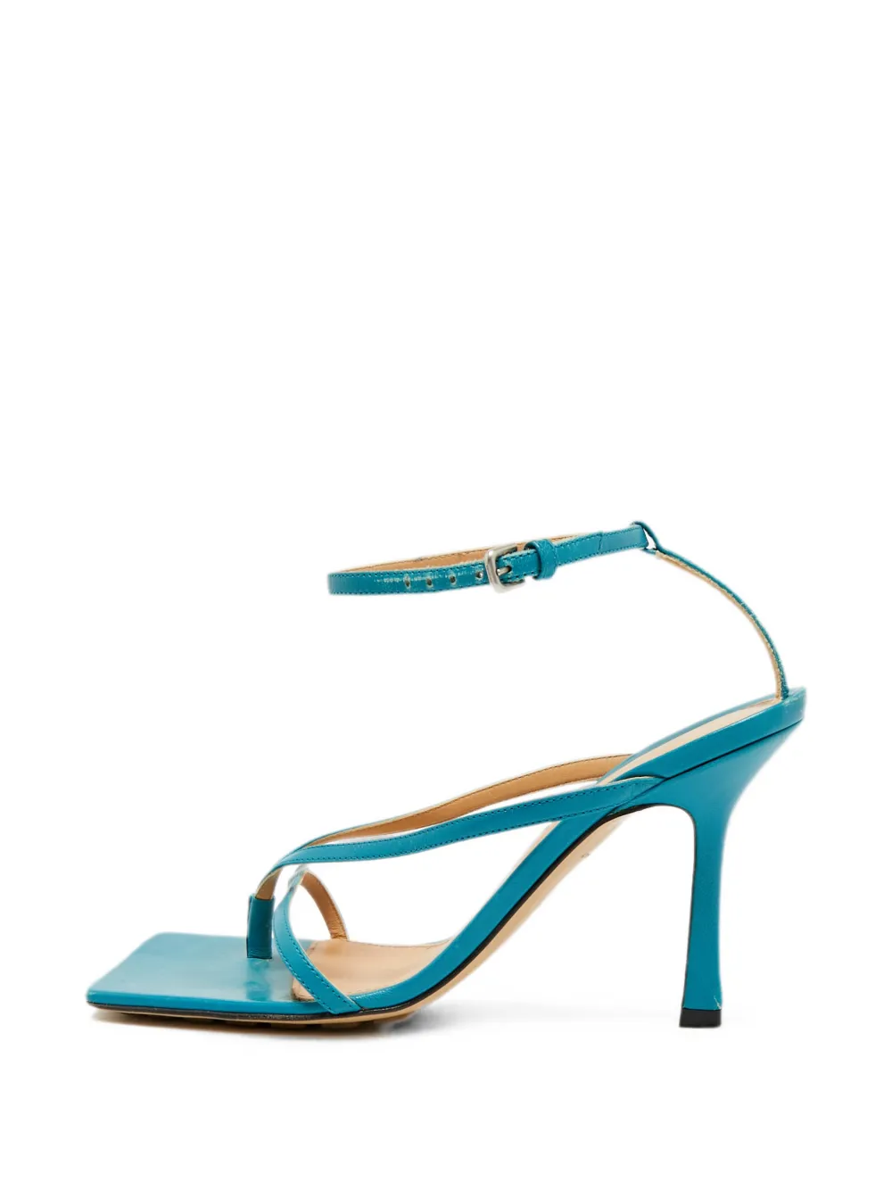Bottega Veneta Pre-Owned Sandalen mit Knöchelriemen - Blau